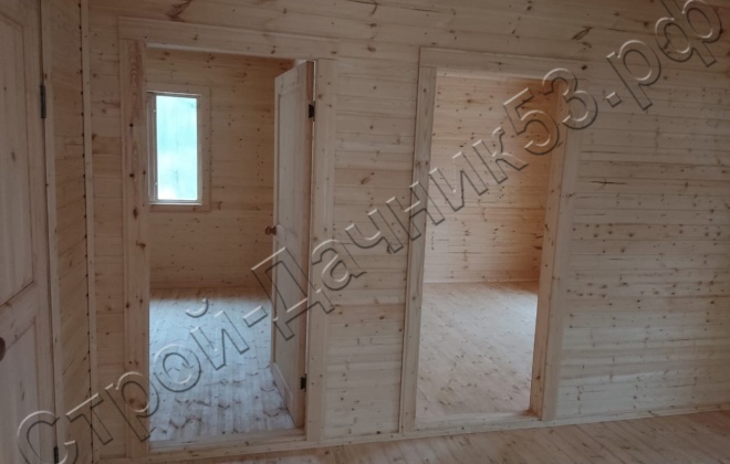 4 Каркасный дом Д-2, 9x9м, 81М², Республика Карелия, Олонецкий район, посёлок Ильинский (19)